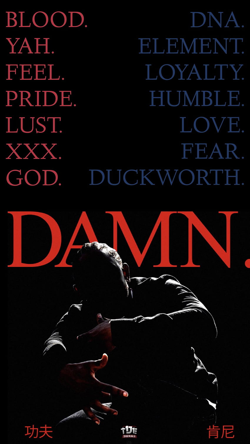 I Took Some Suggestions And Turned U ROBxC Damn Cover Into An IPhone : R KendrickLamar, Kendrick Lamar DNA HD phone wallpaper