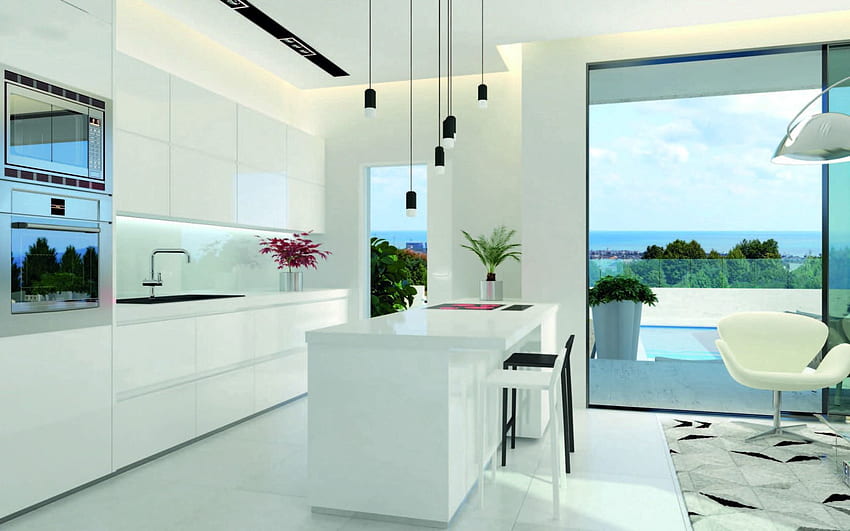Interior, Diversos, Diversos, Design, Estilo, Móveis, Cozinha papel de parede HD