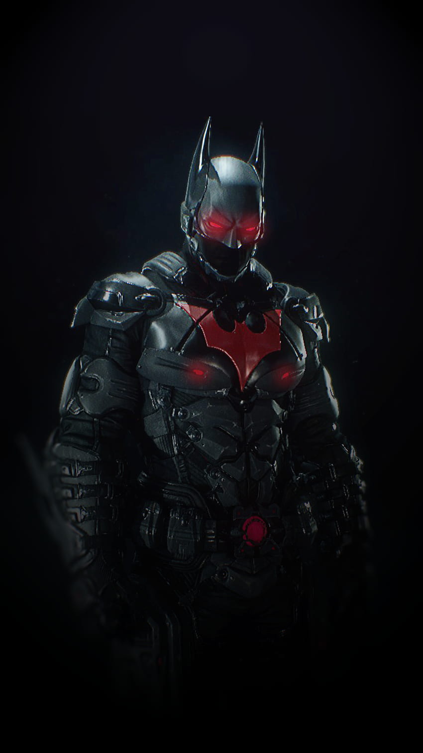 Setelan Ksatria Batman Arkham: Batman Beyond Skin. A dibuat oleh saya untuk smartphone. Ksatria Batman arkham , Ksatria arkham Batman, Ksatria gotham Batman wallpaper ponsel HD