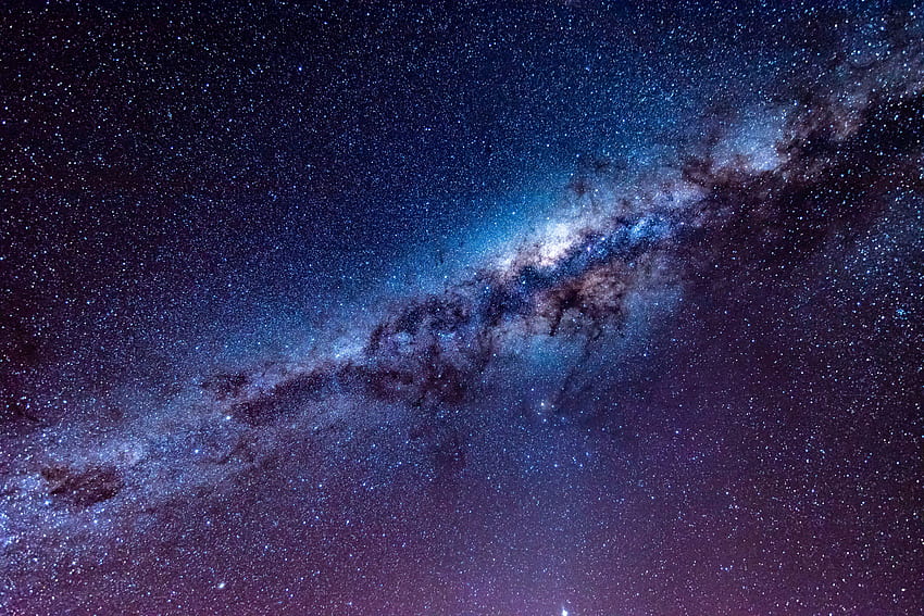 Stars, Universe, Shining, Shine, Starry Sky, Brilliance, Milky Way HD wallpaper