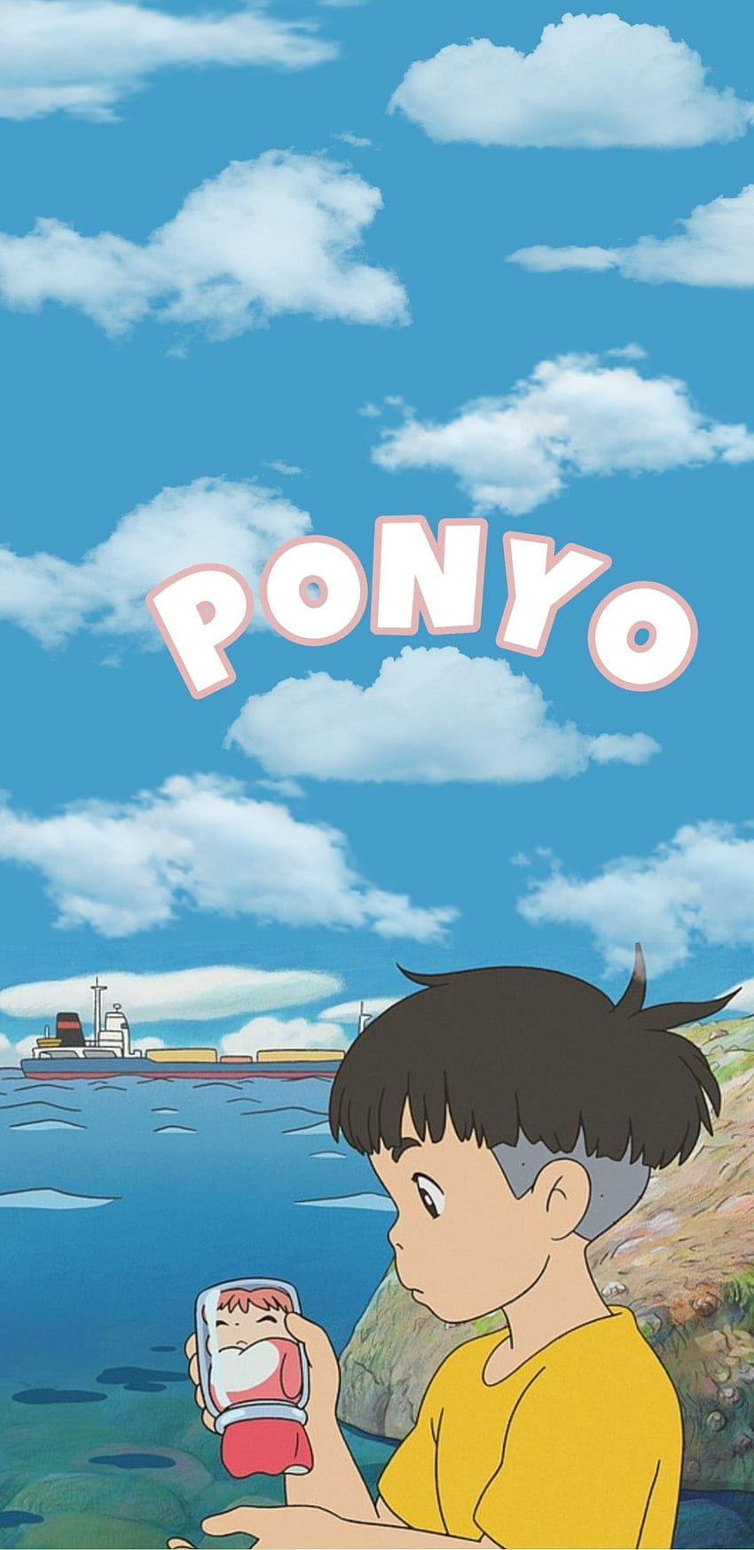 Ponyo [ ]. Anime iphone, Cute anime , Anime scenery, Ponyo Movie HD phone wallpaper