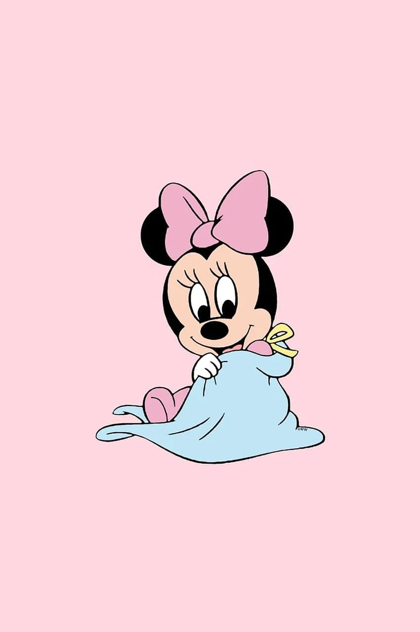 How to Draw Disney Minnie Mouse Cute step by step Easy - YouTube