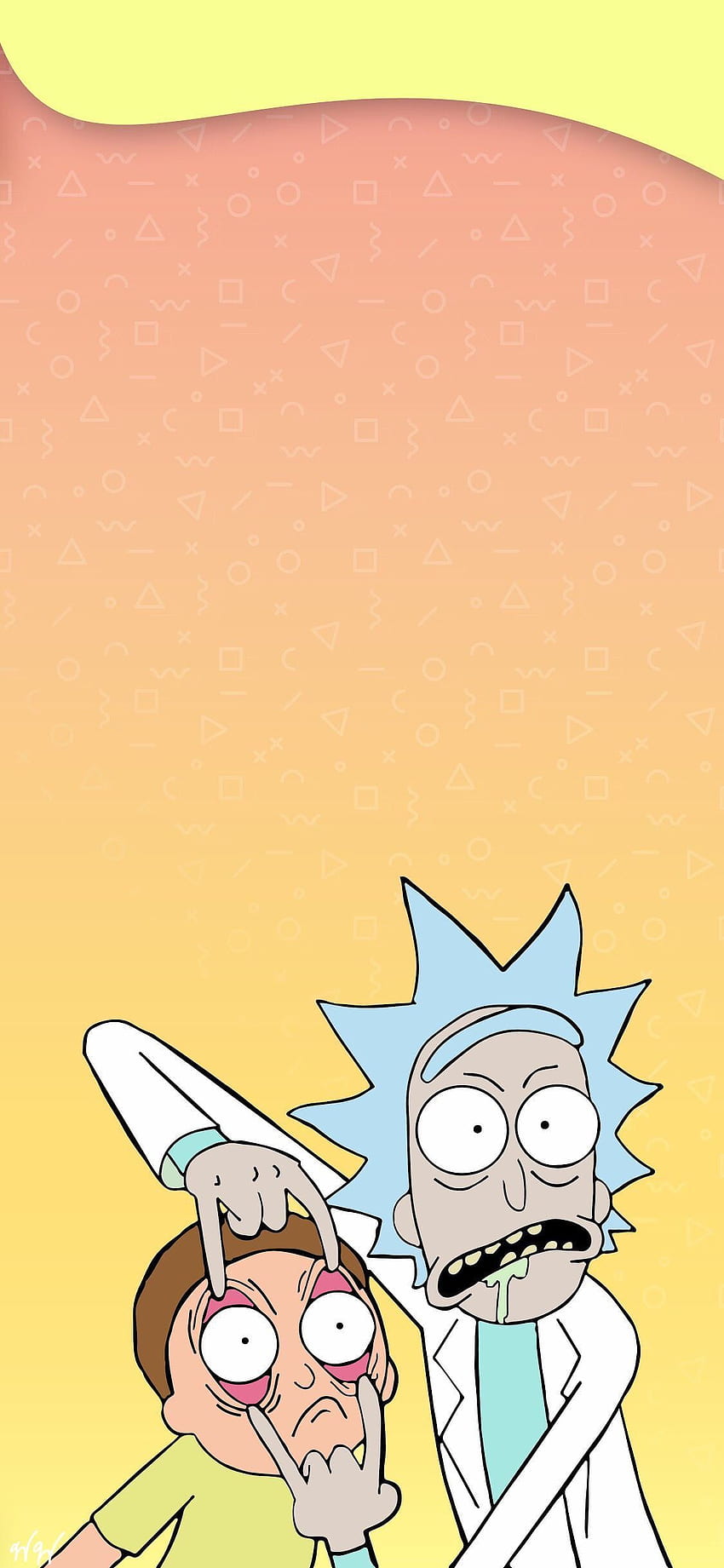 Rick and Morty iPhone X Wallpaper HD