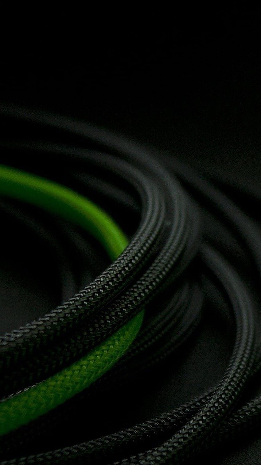3D-Schwarz-Grün-Seil. Htc , für Handys, Android schwarz, Schwarz und Grün 3D HD-Handy-Hintergrundbild