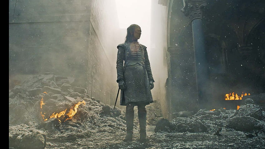 Game of Thrones Saison 8 Episode 5 Review: Pourquoi nous pensons que GoT S08E05 n'était pas mauvais, Arya Stark Saison 8 Fond d'écran HD