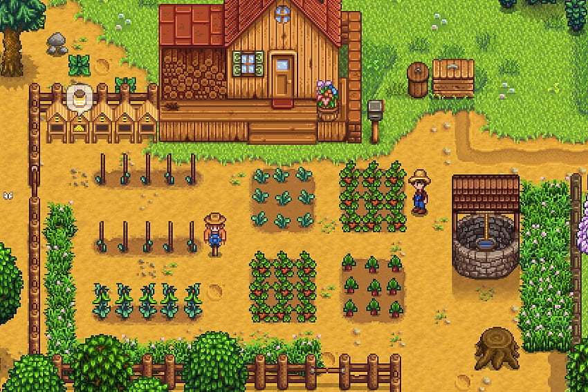 This adorable physical copy of Stardew Valley comes with your own deed - Polygon, Stardew Valley Map HD wallpaper