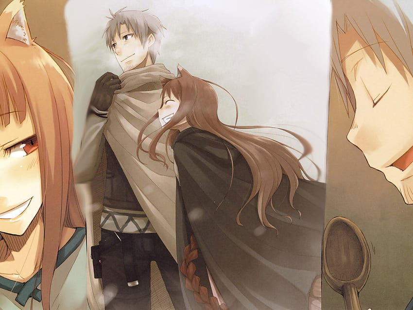 Spice and Wolf, wolf girl, lawrence, kraft, holo, horo, wolfgirl, wolf papel de parede HD