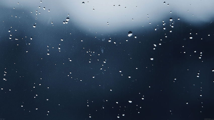 For , laptop. rain by zomx gloomy drops window HD wallpaper | Pxfuel