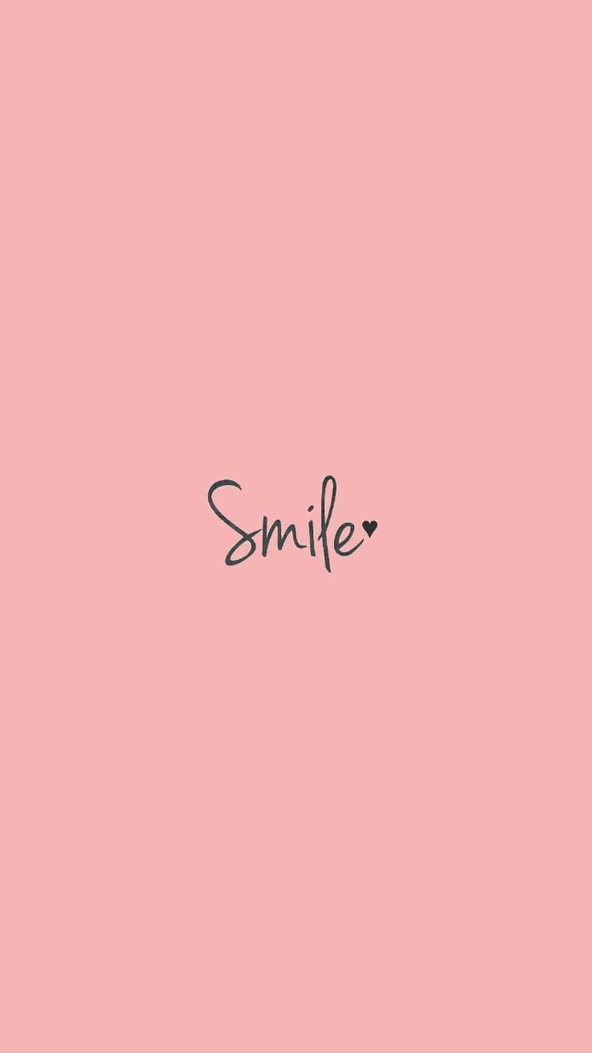 wallpaper quotes on smile