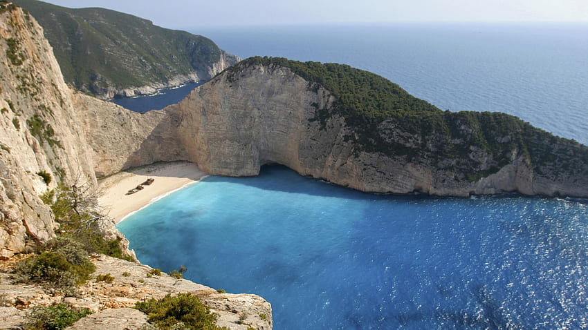 Nature, islands, Greece, Zakynthos, cove - HD wallpaper | Pxfuel