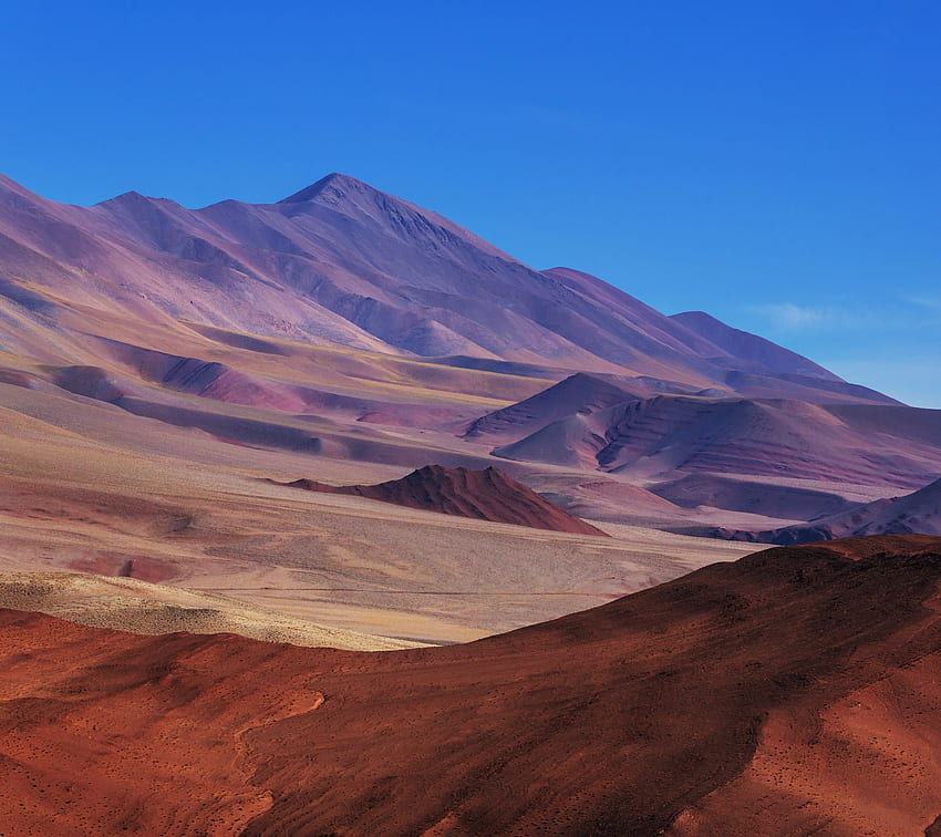 Northern Argentina, mountains, desert, landscape HD wallpaper
