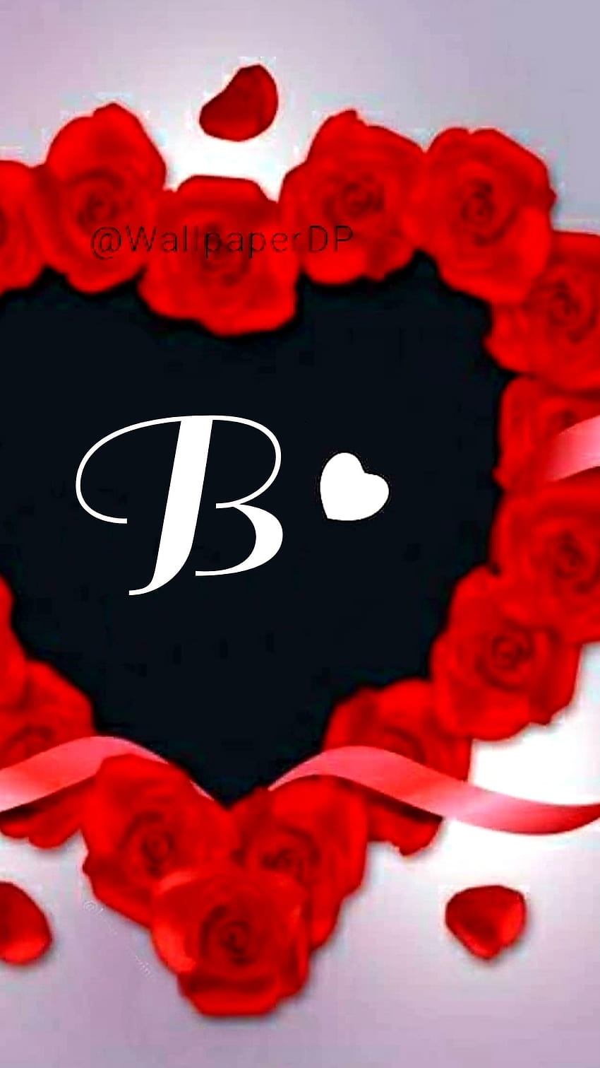 B Name, Rose Heart HD phone wallpaper | Pxfuel