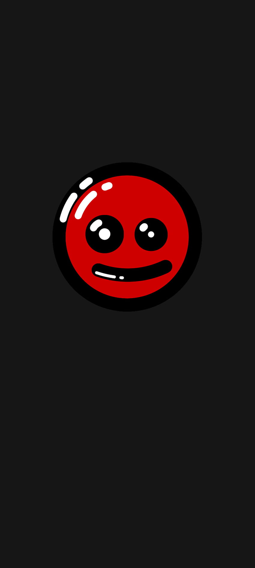 Red smiley, lets go brandon, art, halloween, dark, smiley face, anime HD phone wallpaper