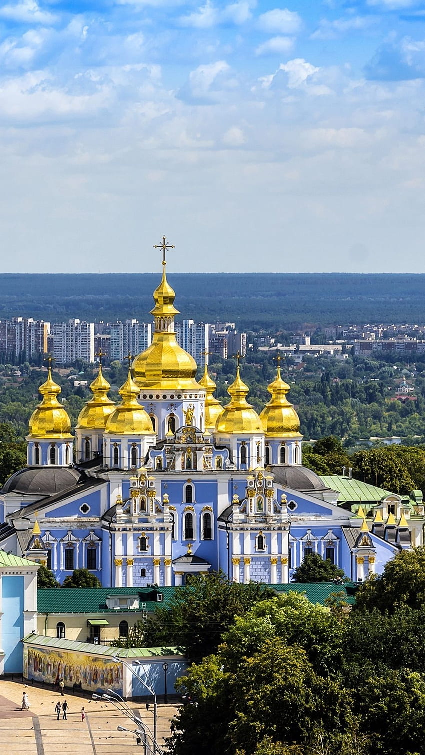 우크라이나 키에프 세인트 마이클스 대성당 수도원 종탑 [] for your , Mobile & Tablet. 우크라이나 키예프를 탐험하세요. 키예프 우크라이나, 우크라이나, 우크라이나 HD 전화 배경 화면