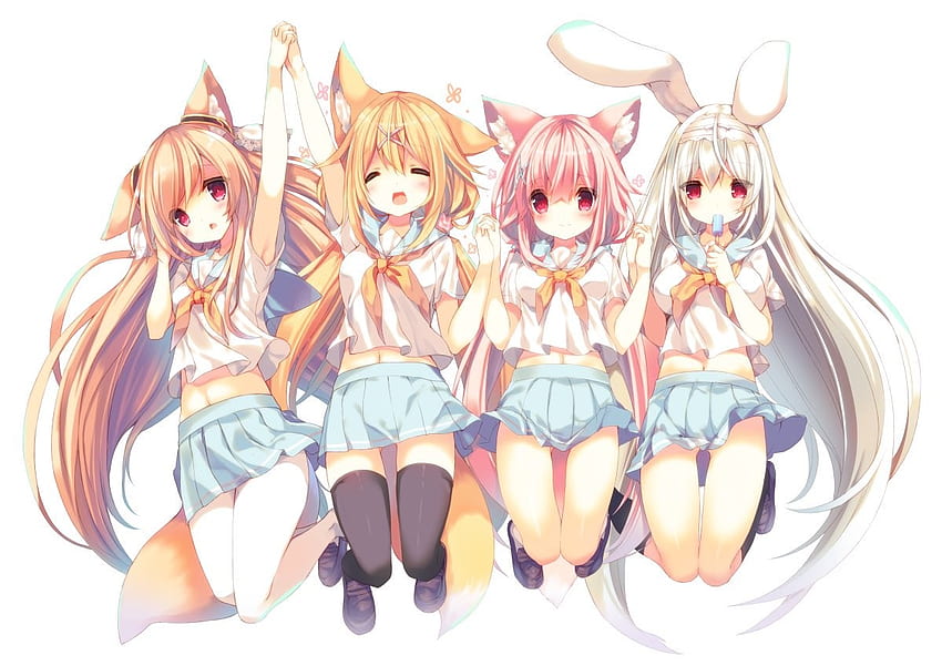 Download wallpaper kawaii Girl rabbit anime pretty cute petite loli bunny  girl Bunny usagi section seinen in resolution 3840x2160