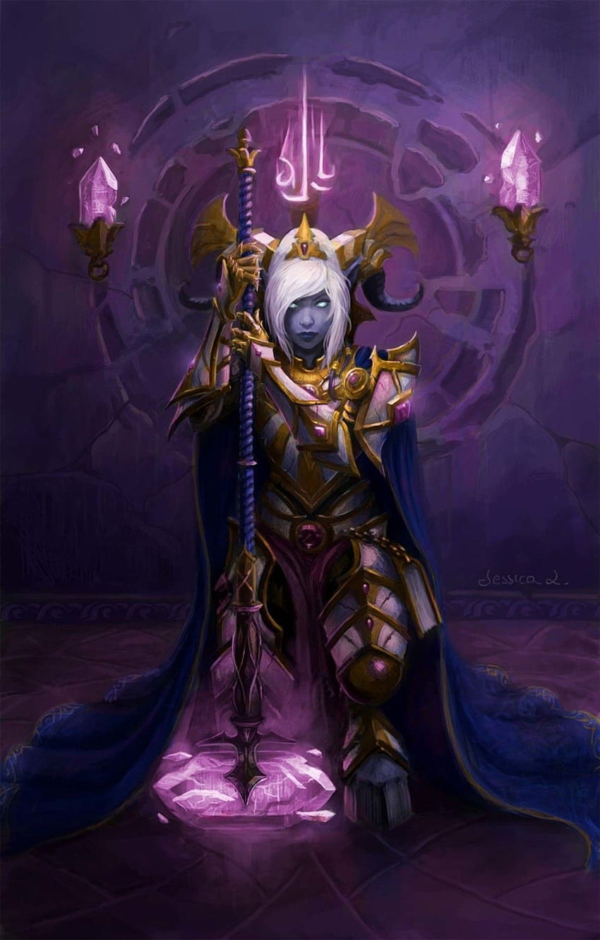 Draenei . Warcraft-Kunst, World of Warcraft, Warcraft HD-Handy-Hintergrundbild