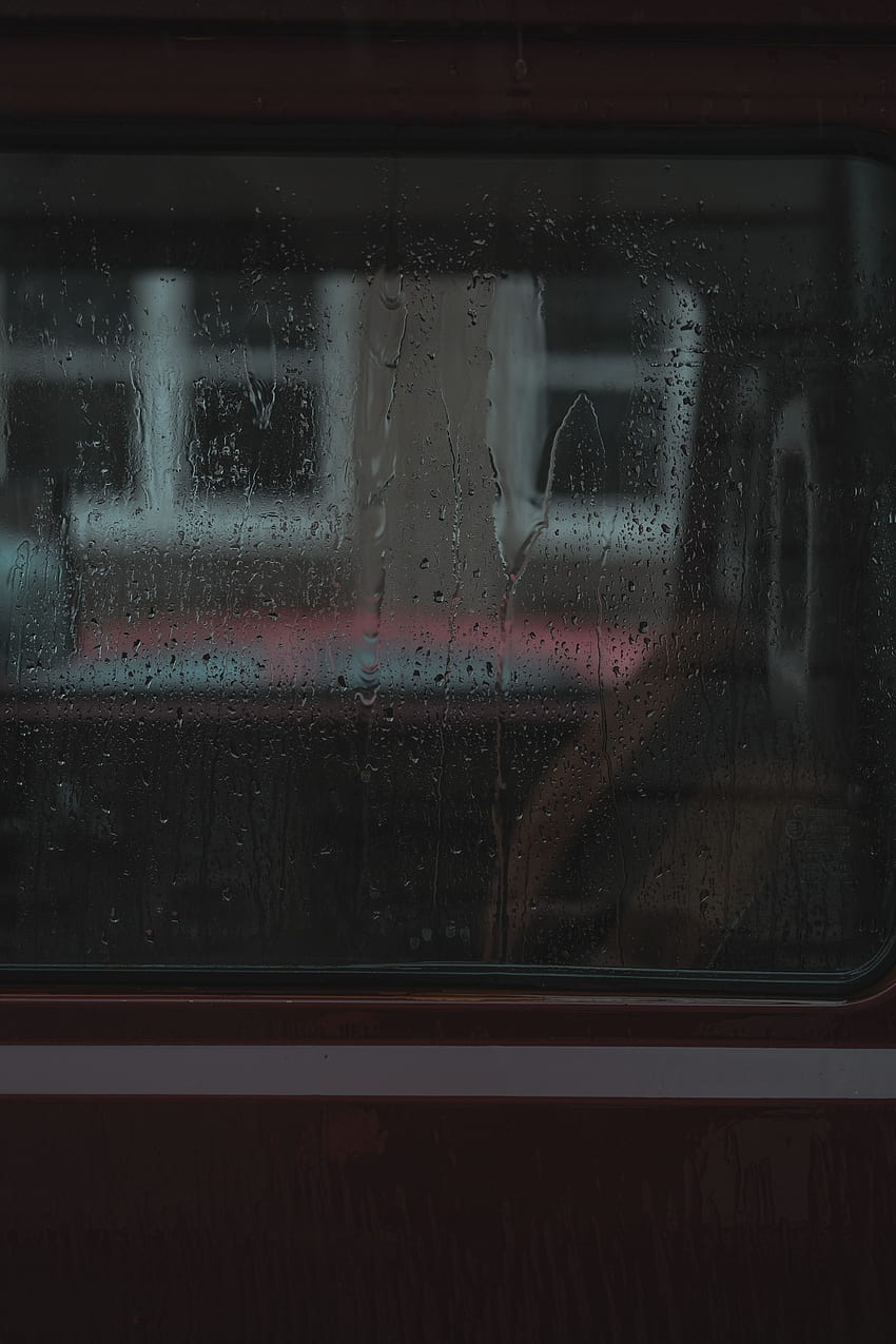 ฝน หยด มาโคร เปียก แก้ว หน้าต่าง วอลล์เปเปอร์โทรศัพท์ HD