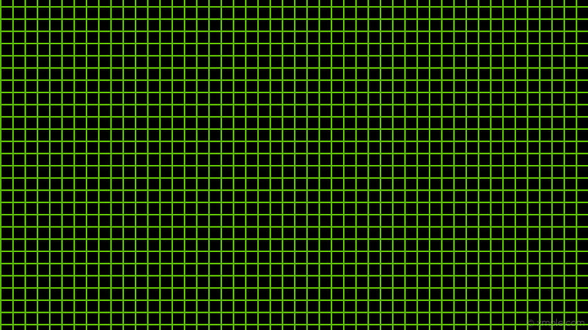 Schwarzes Gitter, grünes Gitter HD-Hintergrundbild