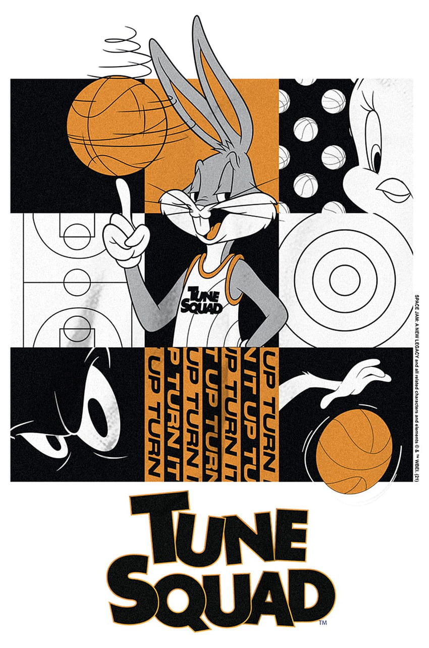 Space Jam: T-shirt Bugs Bunny Tune Squad d'un nouveau Legacy Boy - Fifth Sun Fond d'écran de téléphone HD