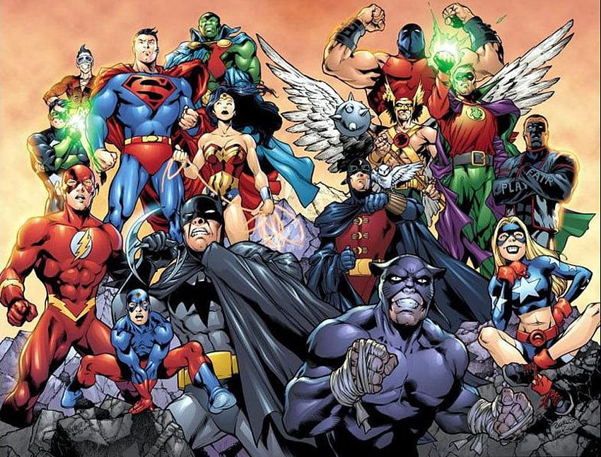 Justice League for Android, Justice League Cartoon HD wallpaper | Pxfuel