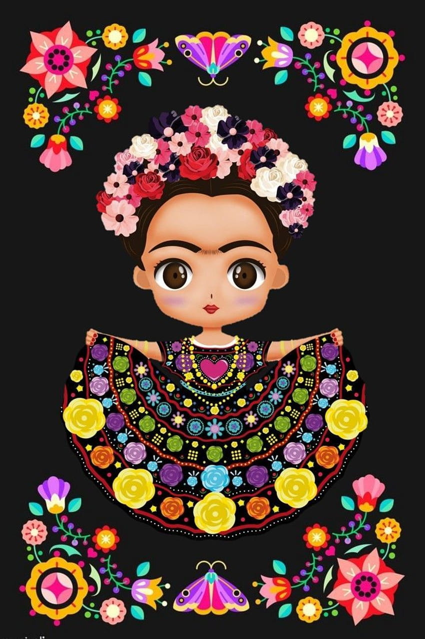 Fridas. Frida kahlo caricatura, Frida kahlo pinturas, Frida kahlo, Frida Kahlo Cartoon HD phone wallpaper
