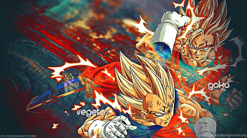 Image Vegeta Ssj By Feeh05051995 D57xvdq Png Dragon - Goku Vs