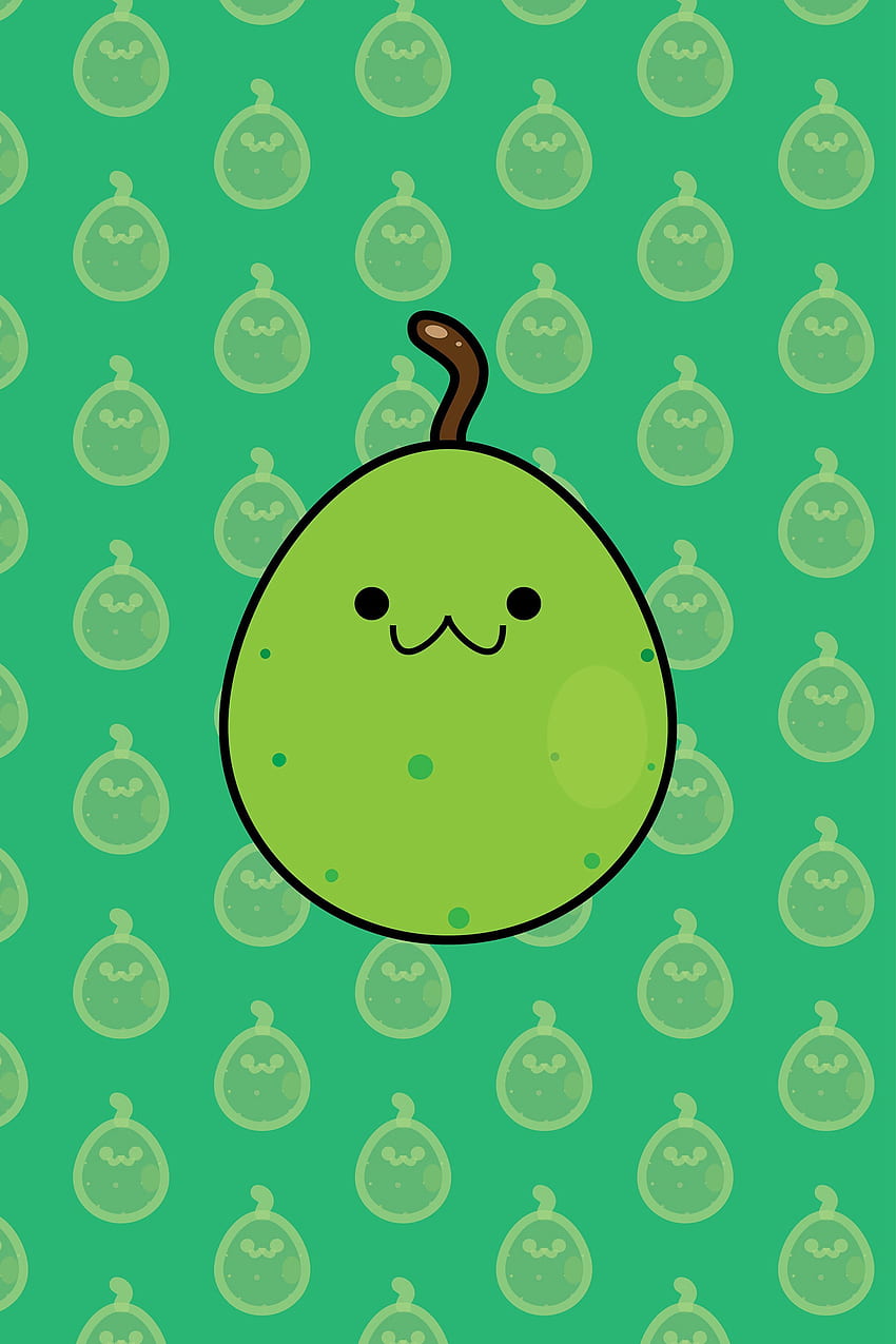 Art, Patterns, Smile, Pear HD phone wallpaper