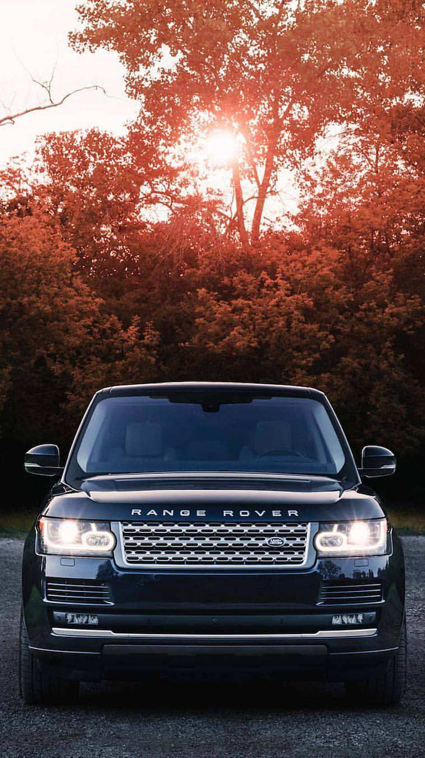 iPhone Range Rover, Range Rover czarny Tapeta na telefon HD