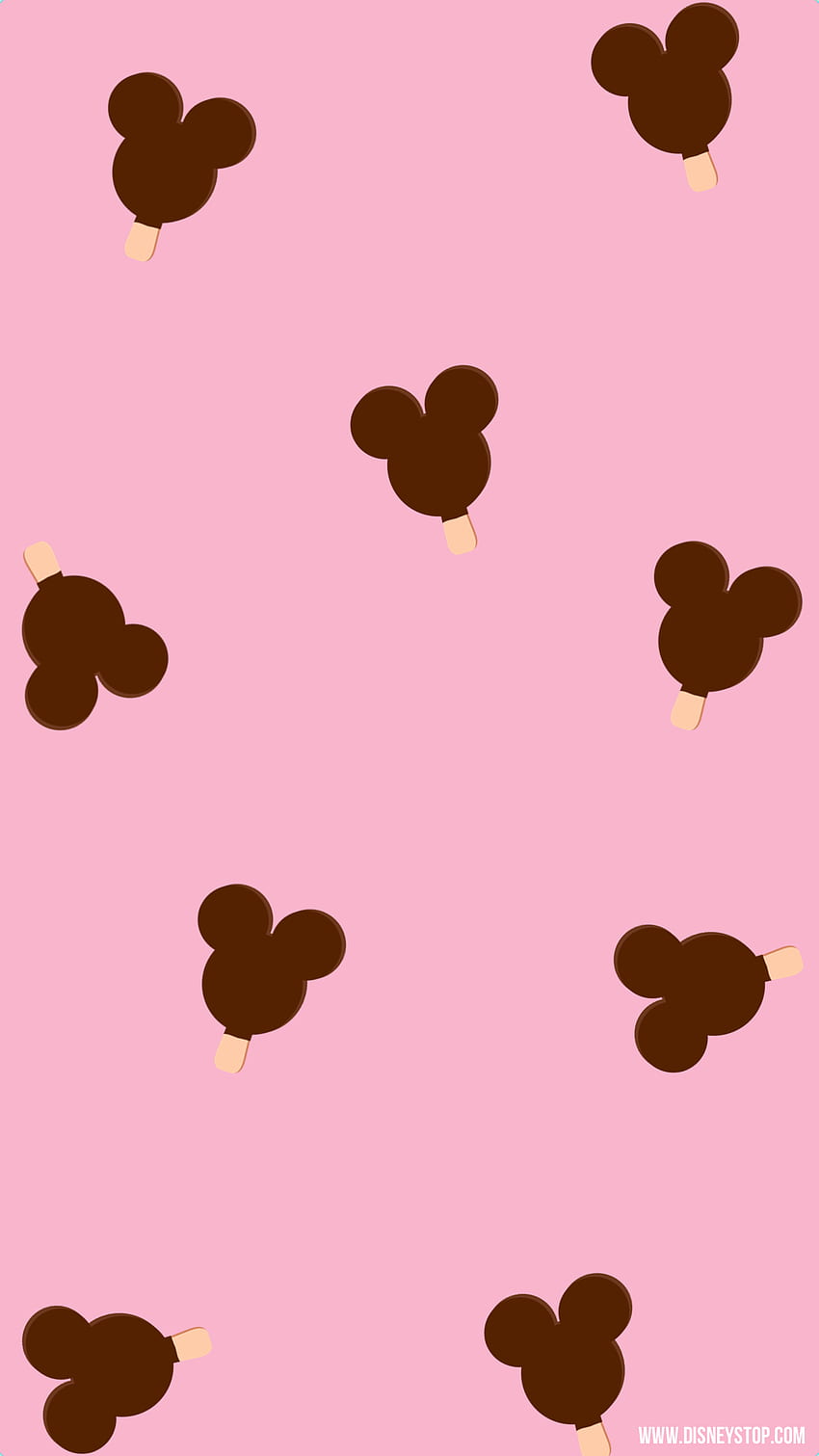 Mickey Ice Cream – Smartphone . Mickey mouse, Disney Pink HD phone wallpaper