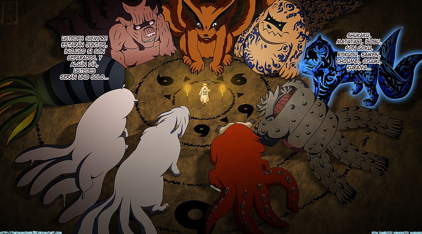Tailed Beasts - NARUTO Anime Board HD wallpaper