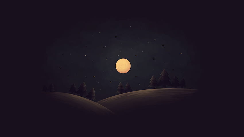 Simple Night Resolution , Artist , , and Background, 2048X1152 Simple HD wallpaper