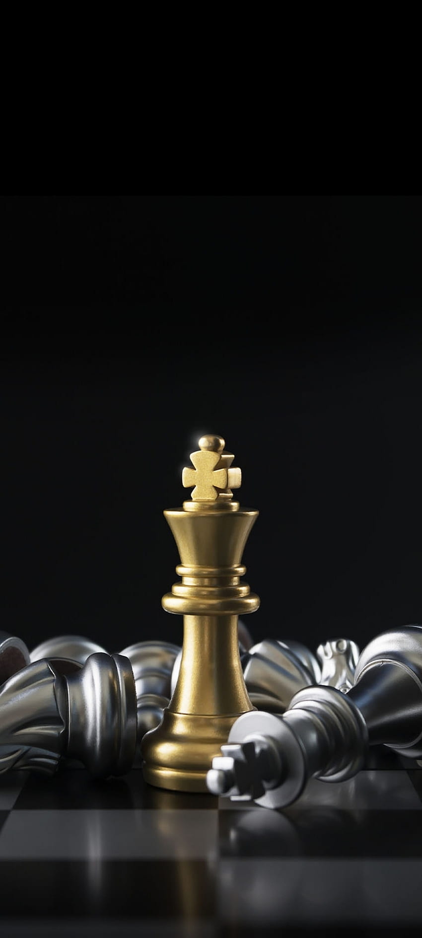 King, chess, sports, game, minimal, 720x1280 wallpaper