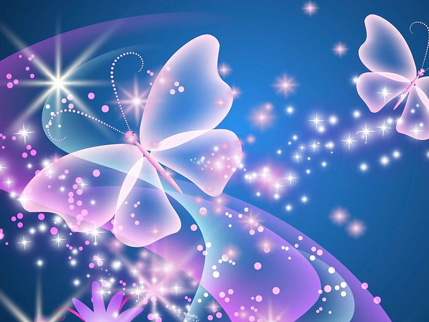 Cynthia Selahblue (cynti19): Schmetterlinge. Schmetterling, schöne Schmetterlingskunst, Schmetterlingshintergrund, blauer und purpurroter Schmetterling HD-Hintergrundbild