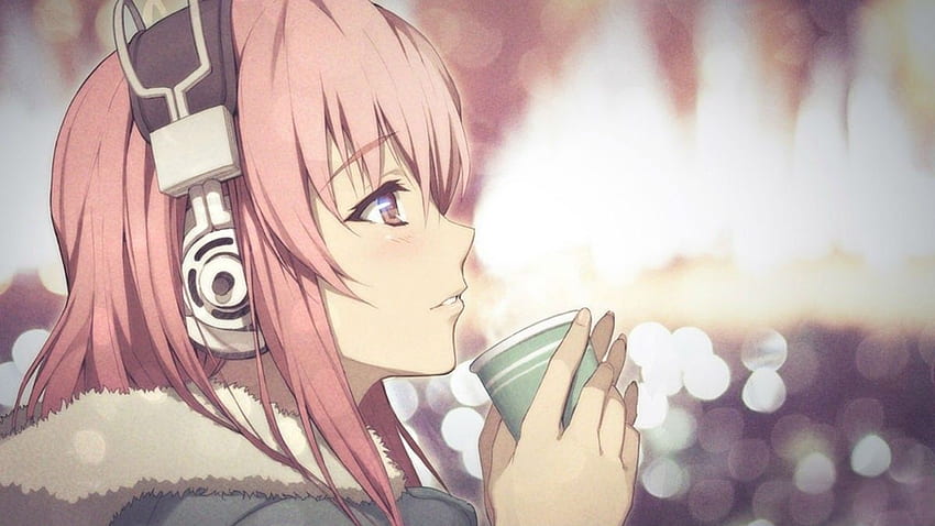 Gadis Anime Dengan Headphone ., 1200x675 Wallpaper HD