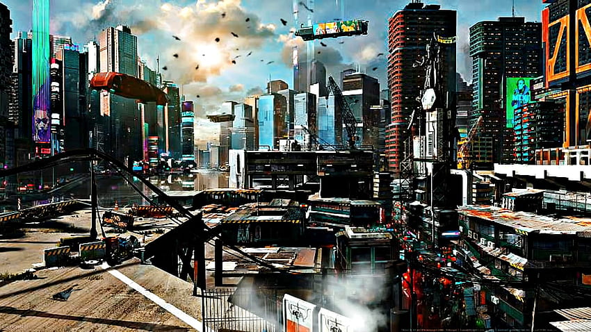 Night City 4K 5K HD Cyberpunk 2077 Wallpapers, HD Wallpapers