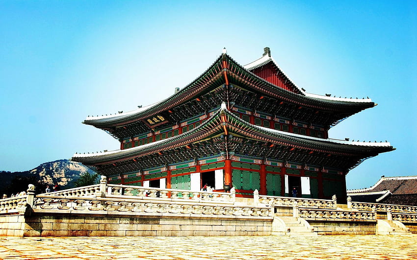 palace seoul south korea HD wallpaper
