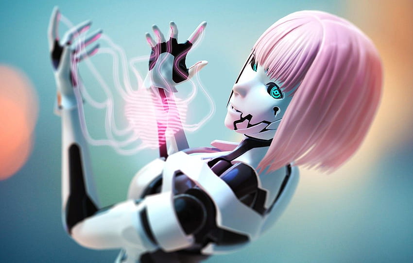 Anime girl with robot body 4 by VeesyrsFantasyAI on DeviantArt