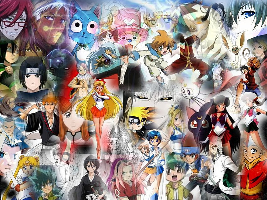 Anime MashUp wallpaper by IceMayFreeze  Download on ZEDGE  528b