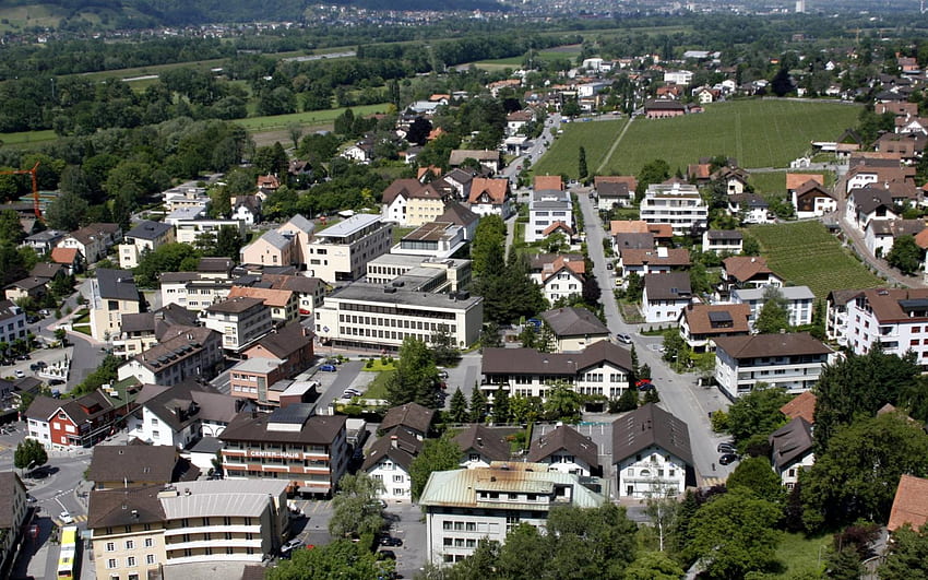 - - : View, Vaduz HD wallpaper
