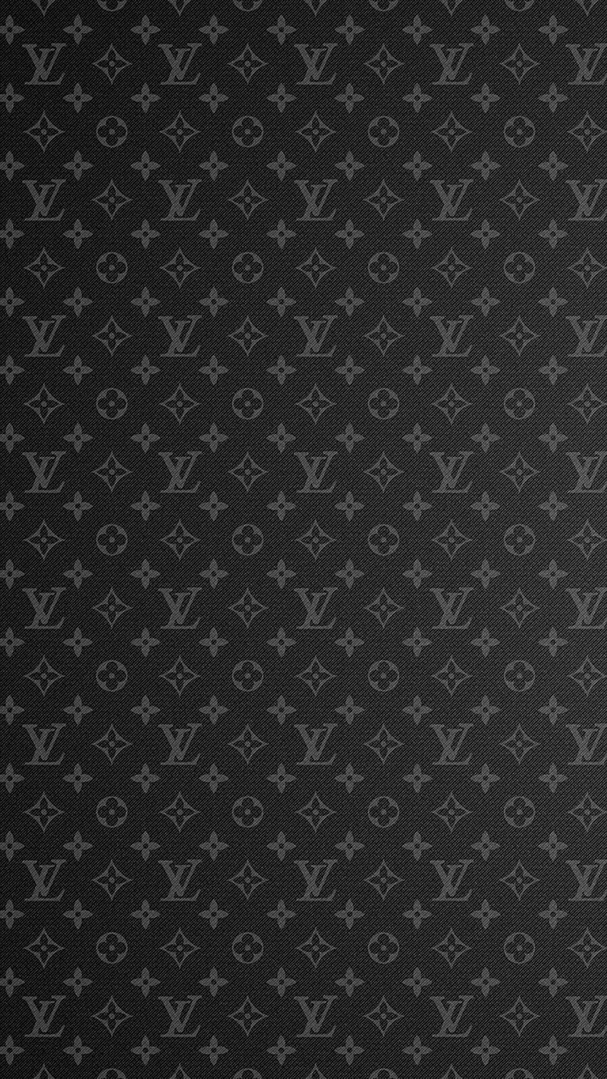 Black Louis Vuitton iPhone, Louis Vuitton 3D HD phone wallpaper