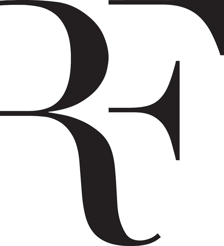 Logo Rogera Federera w jakości Tapeta na telefon HD
