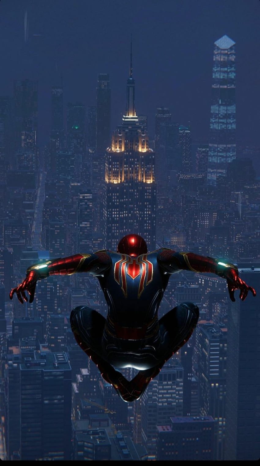 Spiderman PS5, Spinne, Eisenspinne HD-Handy-Hintergrundbild