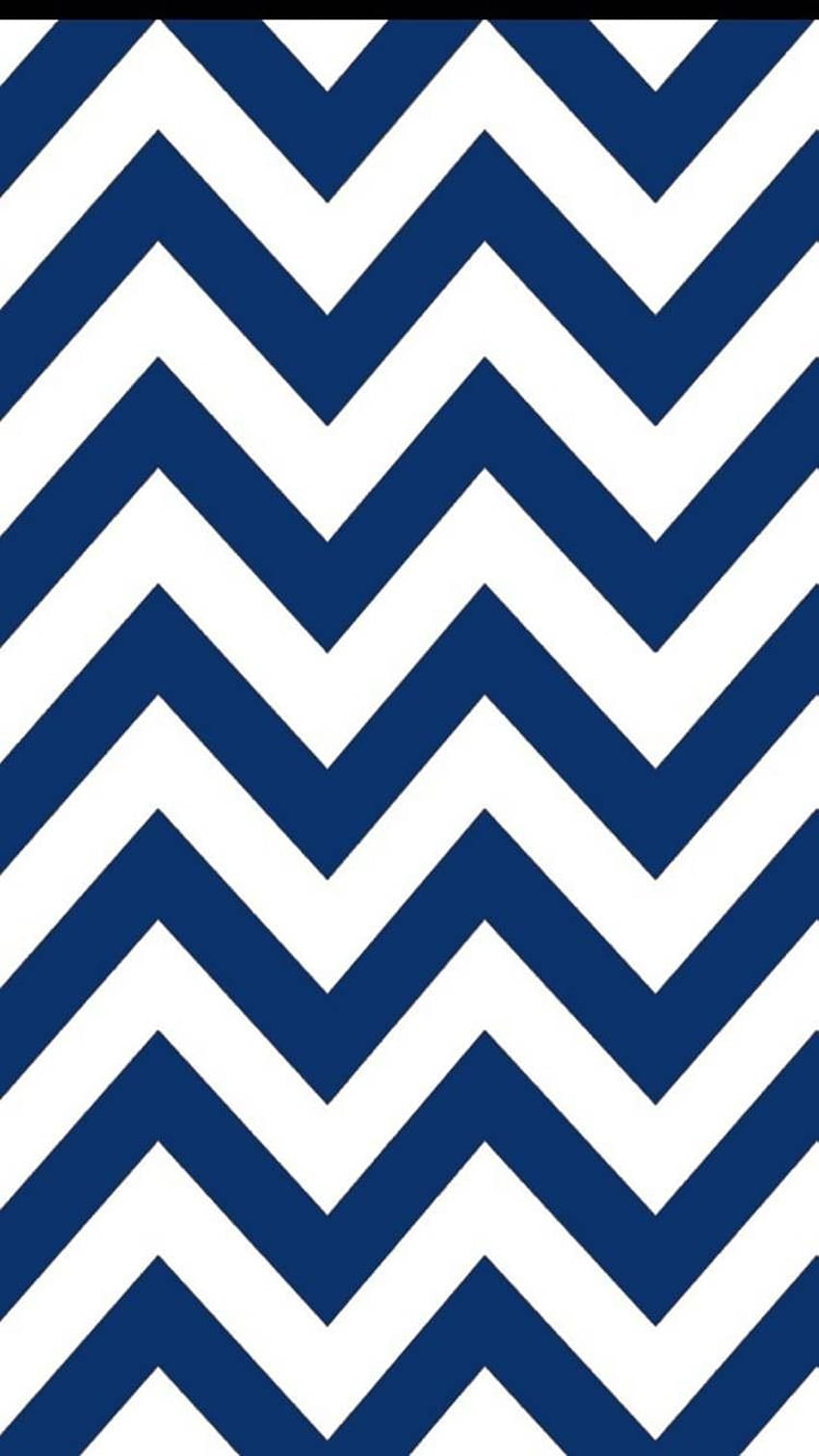 Navy Blue Chevron iPhone 6 - Zigzag Pattern, Classic Color, Cute Navy HD phone wallpaper
