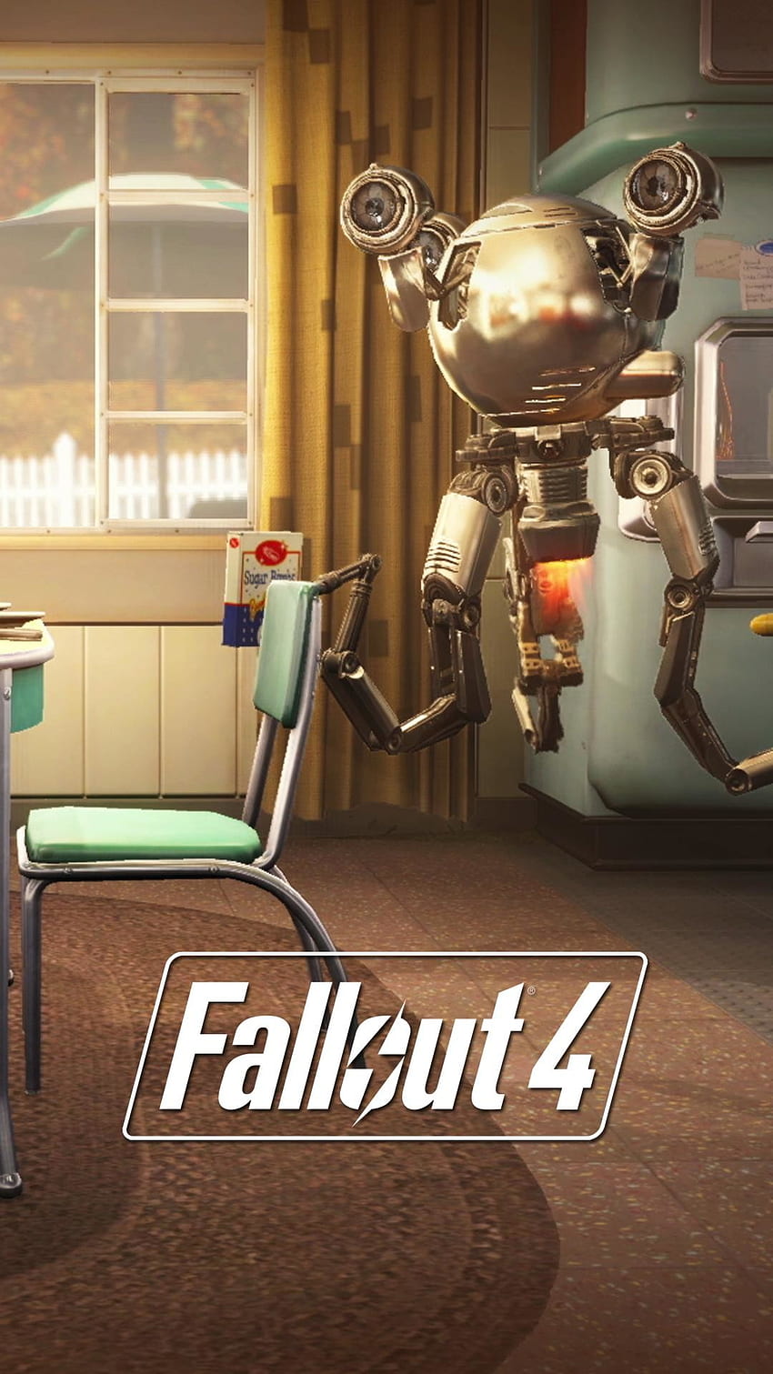 I made some Fallout 4 lock screen from E3 stills HD phone wallpaper
