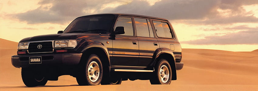 Toyota Landcruiser 80 Sahara 1995 . . 1101582, Land Cruiser Wüste HD-Hintergrundbild