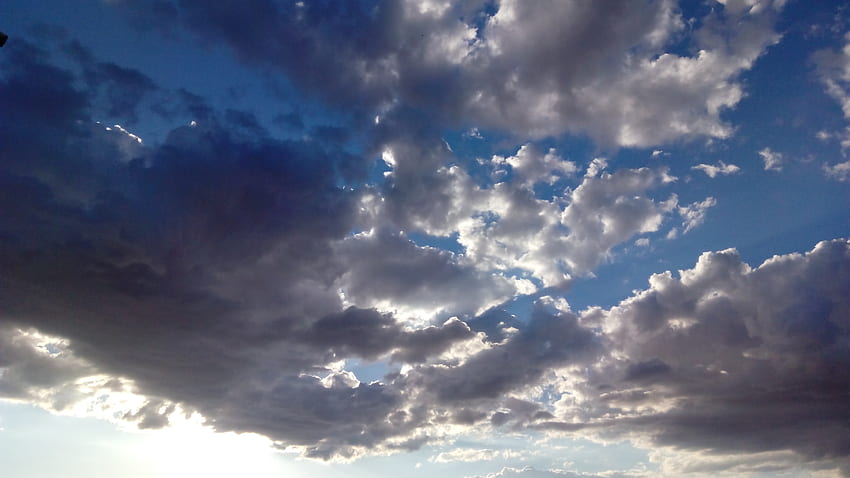 LOS CIELOS DE ZAMORA, azul, nubes, romantico, cielo fondo de pantalla