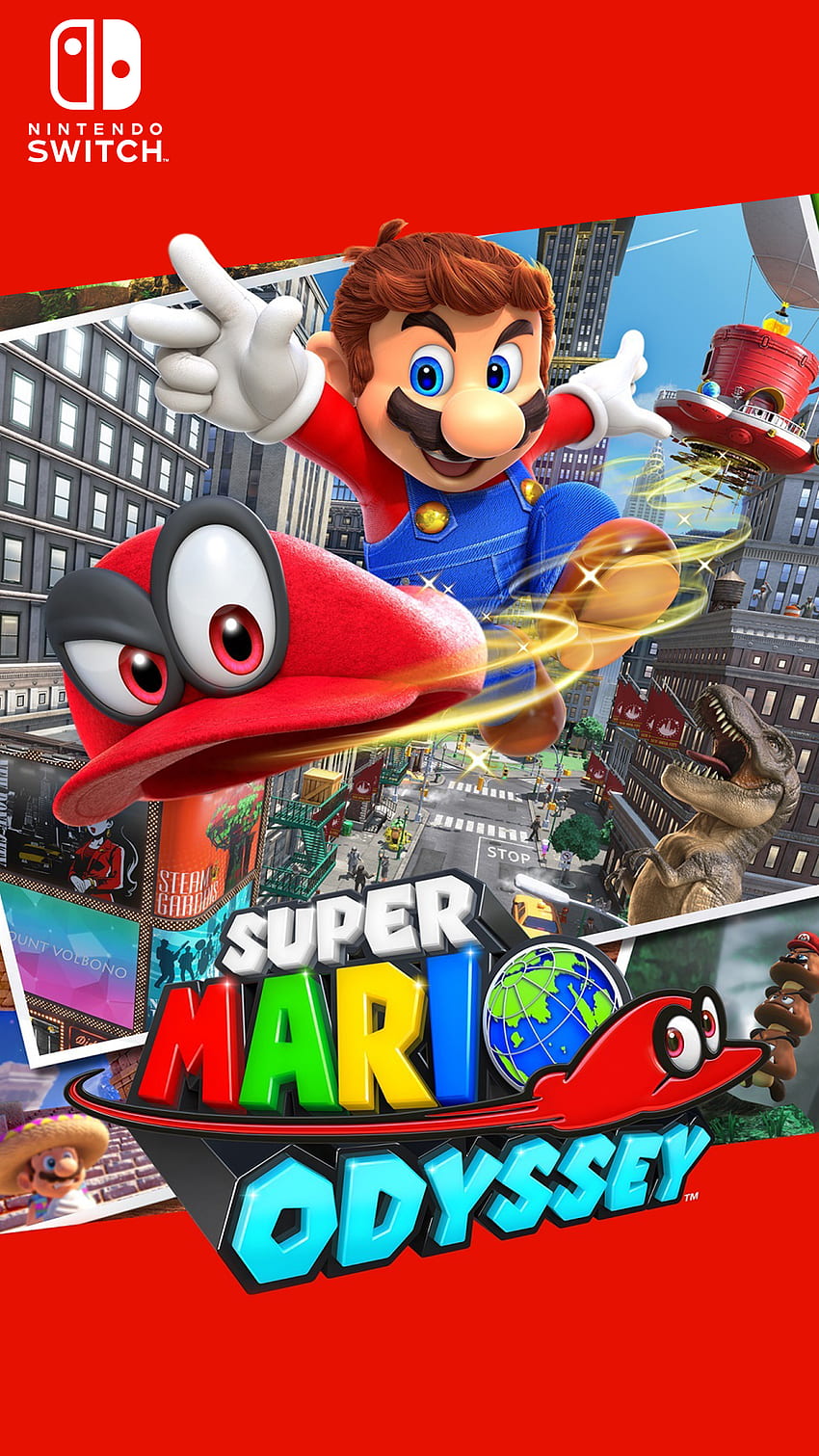 Super Mario Odyssey, Super Mario Odyssey iPhone HD phone wallpaper ...