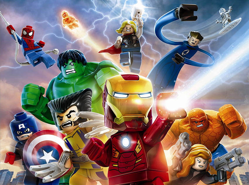 Lego Marvel Avengers, Marvel Super Hero • Untuk Anda Untuk & Seluler, Marvel SuperHero Wallpaper HD