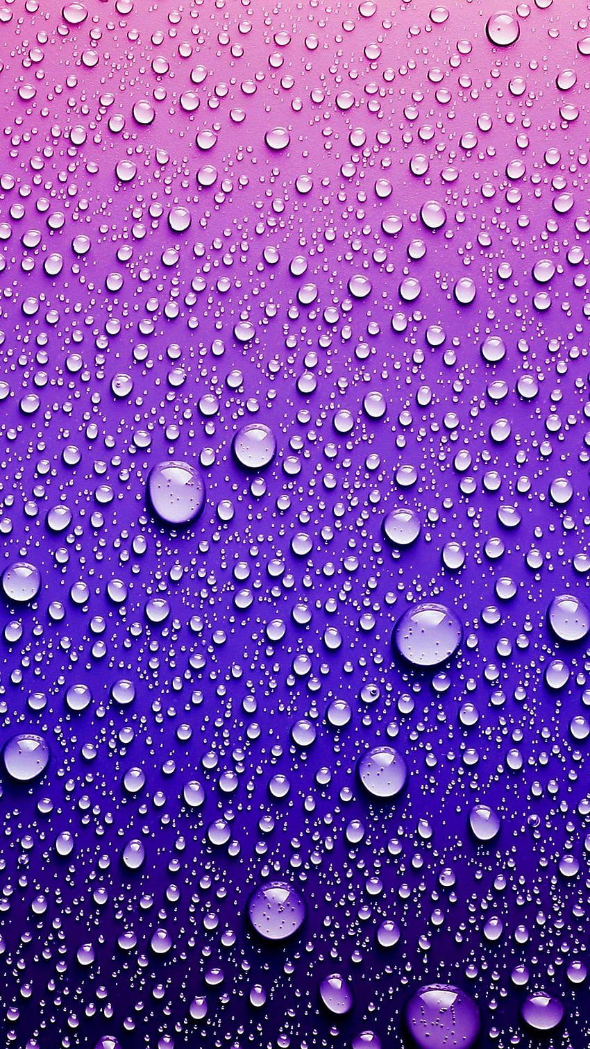Дъждовни капки за Android, Цветна дъждовна капка HD тапет за телефон