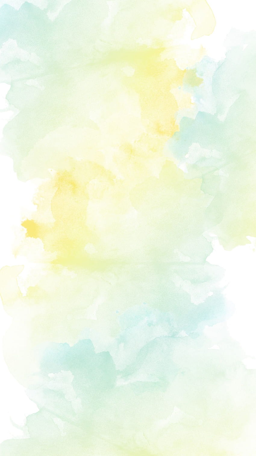 Watercolor . Phone . , Watercolor, Pastel Yellow HD phone wallpaper